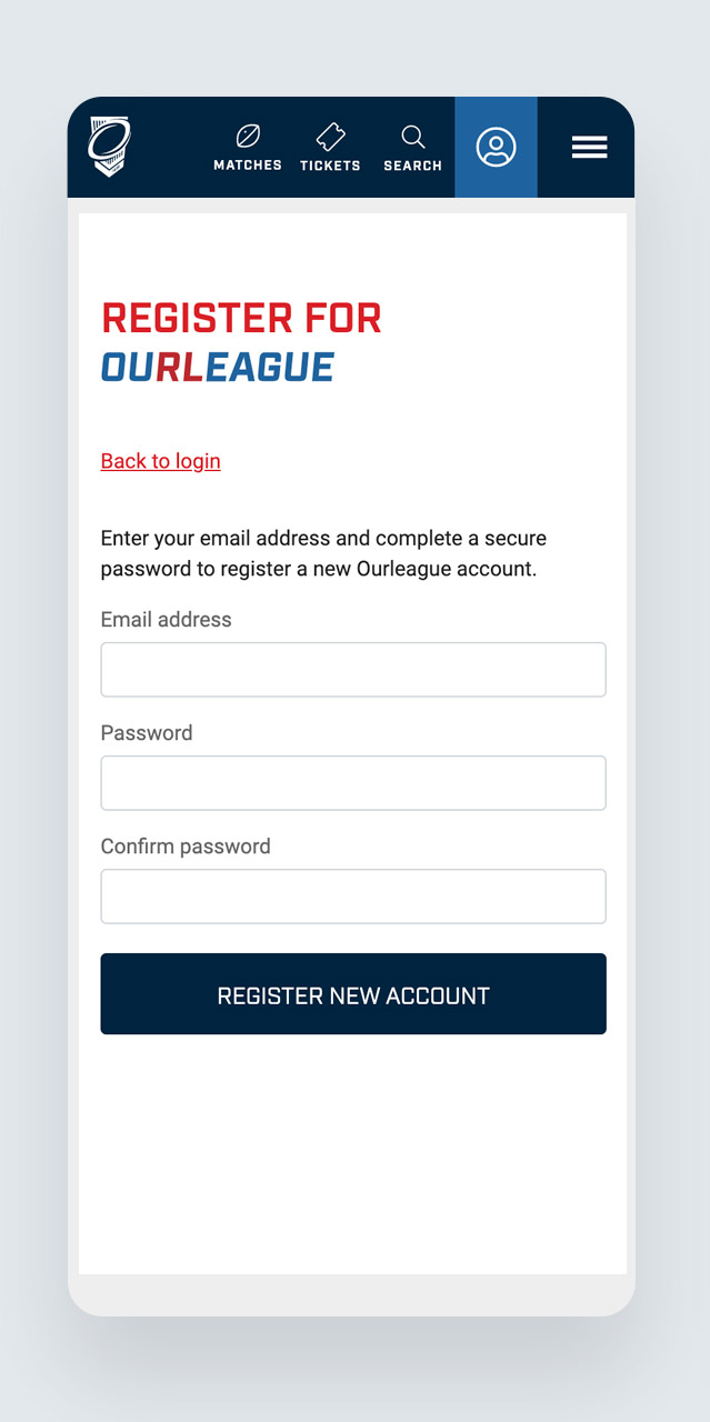 Rugby League Ourleague Register