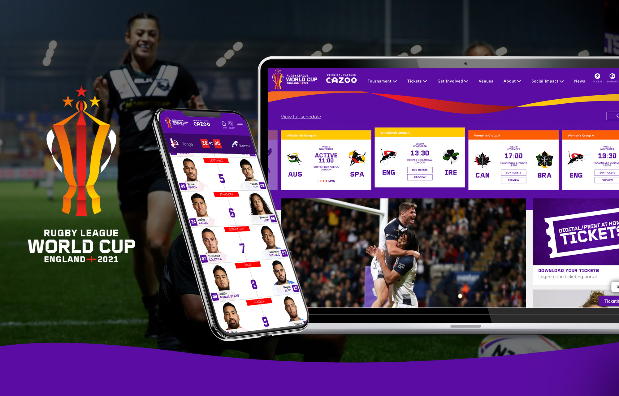 Web Site Design Rugby League